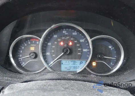 2016 Toyota Corolla Le из США, поврежденный, VIN 5YFBURHE5GP478755